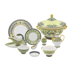 Bộ đồ ăn 6 người Âu-Á 82 sản phẩm - Hoàng Cung - Hoàng Liên DCNH