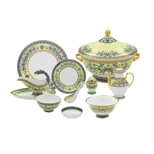 Bộ đồ ăn 6 người Âu-Á 82 sản phẩm - Hoàng Cung - Hoàng Liên DCNH