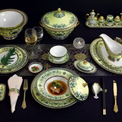 Bộ đồ ăn 6 người Âu-Á 82 sản phẩm - Hoàng Cung - Hoàng Liên DCNH1