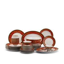 Bộ đồ ăn Âu-Á 45 sản phẩm - Hoàng Cung - Quốc Sắc DCNH