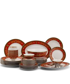 Bộ đồ ăn Âu-Á 45 sản phẩm - Hoàng Cung - Quốc Sắc DCNH
