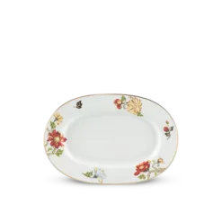 Dĩa Oval Bộ đồ ăn 25 sản phẩm (B) - Camellia - Cát Tường DCNH