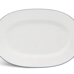 Dĩa Oval Bộ đồ ăn 6 người 25 sản phẩm - Camellia - Chỉ Xanh Dương