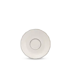 Dĩa lót 15.5 cm - Đài Các IFP - Chỉ Bạch Kim DCNH