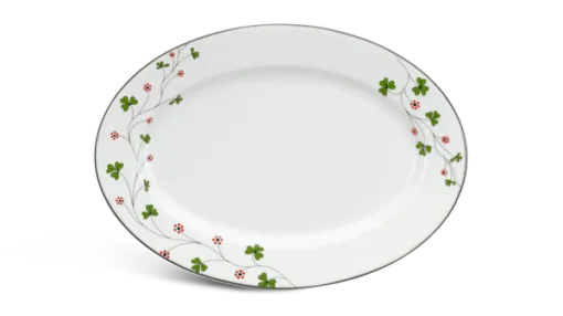 Dĩa oval 32 cm - Jasmine - Hoa May Mắn DNCH