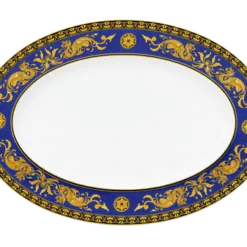 Dĩa oval 37 cm - Hoàng Cung - Cẩm Tú DCNH