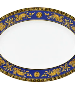 Dĩa oval 37 cm - Hoàng Cung - Cẩm Tú DCNH
