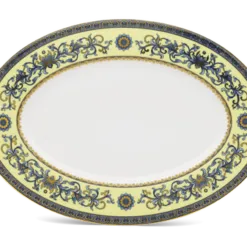 Dĩa oval 37 cm - Hoàng Cung - Hoàng Liên DCNH