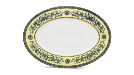 Dĩa oval 37 cm - Hoàng Cung - Hoàng Liên DCNH