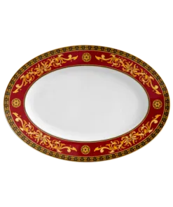 Dĩa oval 37 cm - Hoàng Cung - Quốc Sắc DCNH