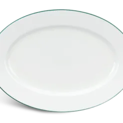 Dĩa oval - Jasmine - Chỉ Xanh Lá DCNH