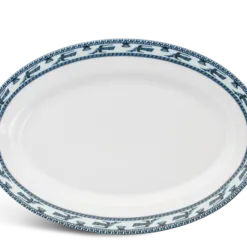 Dĩa oval - Jasmine - Chim Lạc DCNH