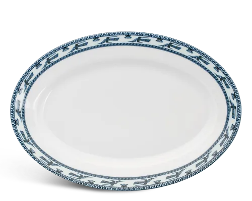 Dĩa oval - Jasmine - Chim Lạc DCNH
