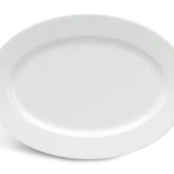 Dĩa oval - Jasmine - Trắng DCNH