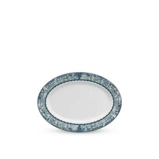 Dĩa oval - Jasmine - Vinh Quy Nhạt DCNH