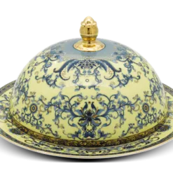 Dĩa tròn 31 cm + nắp -Hoàng Cung - Hoàng Liên