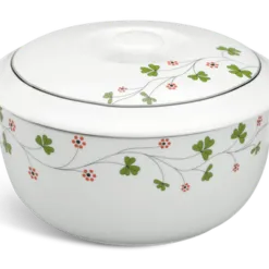 Thố 18 cm + nắp - Jasmine - Hoa May Mắn DCNH