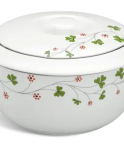 Thố 18 cm + nắp - Jasmine - Hoa May Mắn DCNH
