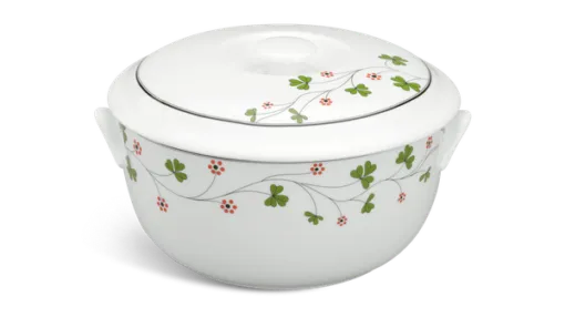 Thố 18 cm + nắp - Jasmine - Hoa May Mắn DCNH