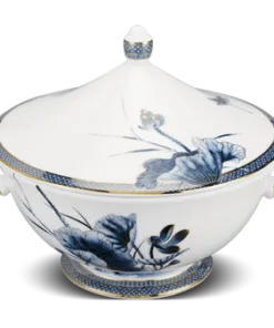 Thố 22 cm + nắp - Hoàng Cung - Sen Vàng DCNH