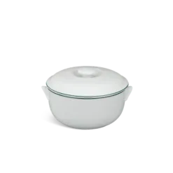 Thố + nắp - Jasmine - Chỉ Xanh Lá DCNH