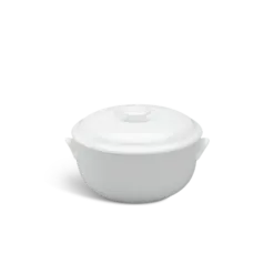 Thố + nắp - Jasmine - Trắng DCNH