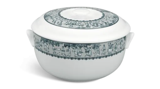 Thố + nắp - Jasmine - Vinh Quy Nhạt DCNH