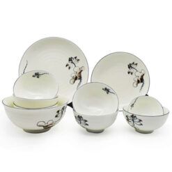 Bộ Bát Đĩa Sứ Bát Tràng Vẽ Tay DCNH (3)