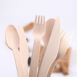 Bộ dao muỗng nĩa gỗ DCNH (1)