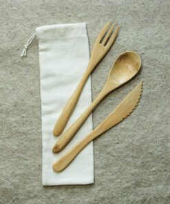 Bộ dao muỗng nĩa gỗ DCNH (2)