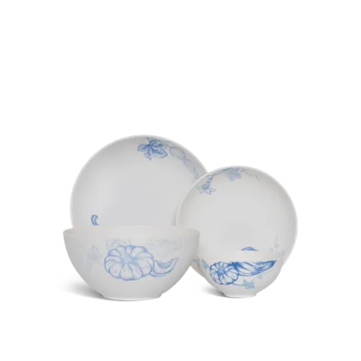 Bộ đồ ăn 09 sản phẩm - Timeless IFP - Vườn Nhà Sương Mờ DCNH