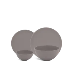 Bộ đồ ăn 09 sản phẩm - Timeless - Màu Xám 3