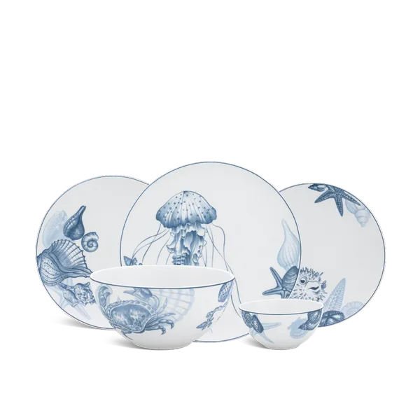 Bộ đồ ăn 17 sản phẩm - Timeless - Đại Dương Sương Mờ DCNH