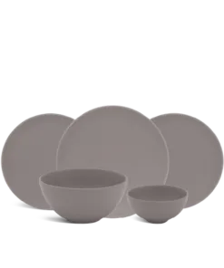 Bộ đồ ăn 17 sản phẩm - Timeless - Màu Xám 3