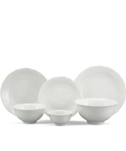 Bộ đồ ăn 22 sản phẩm - Sen IFP - Trắng Ngà