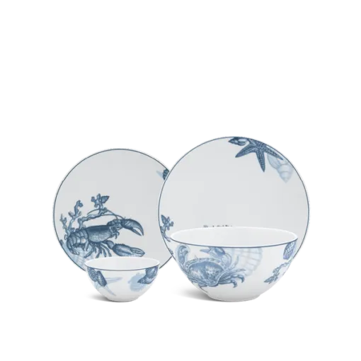 Bộ đồ ăn 9 sản phẩm - Timeless - Đại Dương Sương Mờ DCNH
