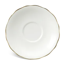 Dĩa lót chén 15 cm - Mẫu Đơn IFP - Chỉ Vàng DCNH