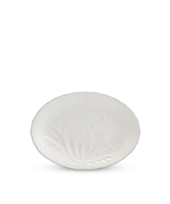 Dĩa oval 32 cm - Sen IFP - Chỉ Bạch Kim DCNH