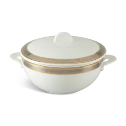 Thố cao 19 cm + nắp - Sago - Hoa Hồng DCNH