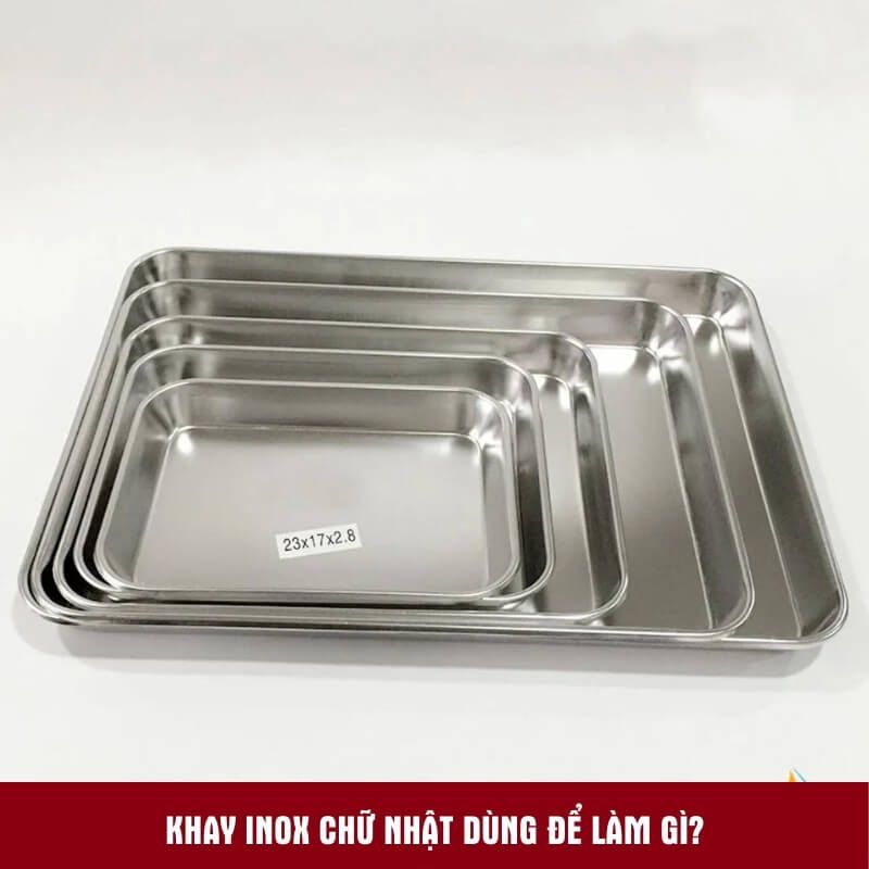 Tại Sao Khay Inox Phục Vụ Zebra Là Lựa Chọn Hàng Đầu?