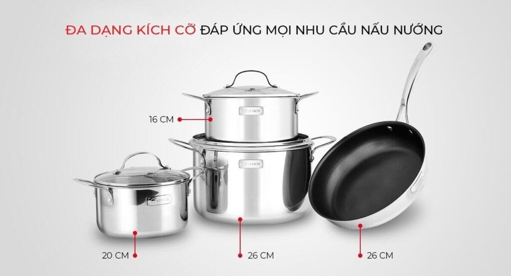 Top Nồi & Chảo Inox Elmich dungcunhahang (5) Đồ Dùng Elmich Của Nước Nào?