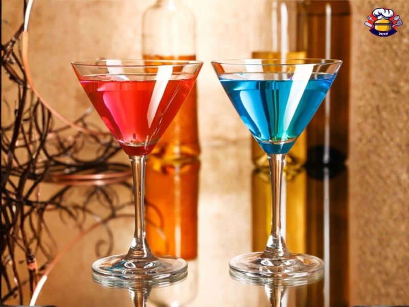 Cách bảo quản ly cocktail Ocean trong môi trường nhà hàng
