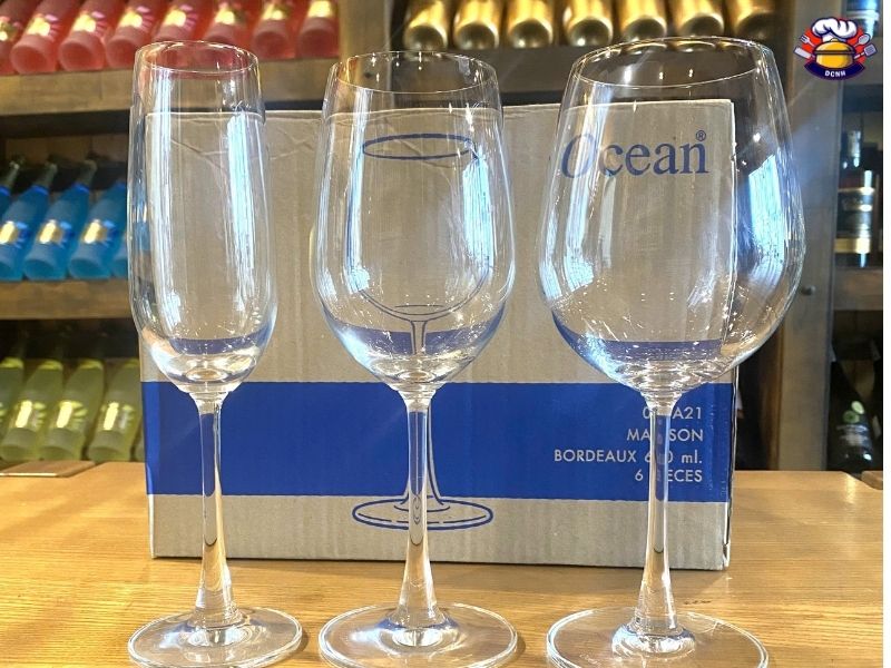 Tại sao ly rượu vang Ocean phù hợp cho nhà hàng, khách sạn