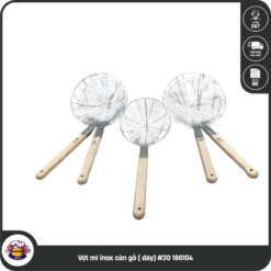 Vợt mì inox cán gỗ ( dày) #30 186104