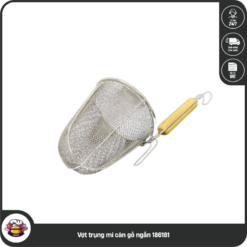 Vợt trụng mì cán gỗ ngắn 186181
