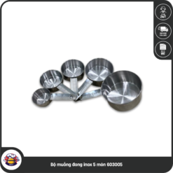 Bộ muỗng đong inox 5 món 603005