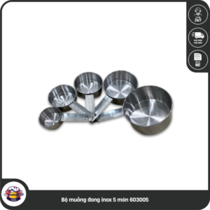 Bộ muỗng đong inox 5 món 603005