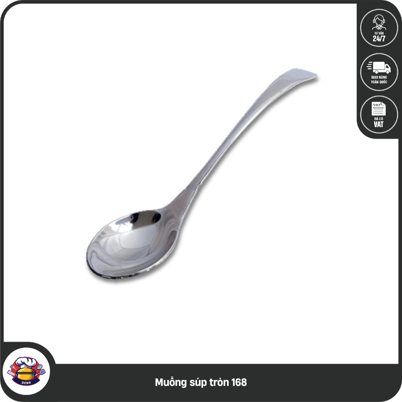 Muỗng súp tròn 168