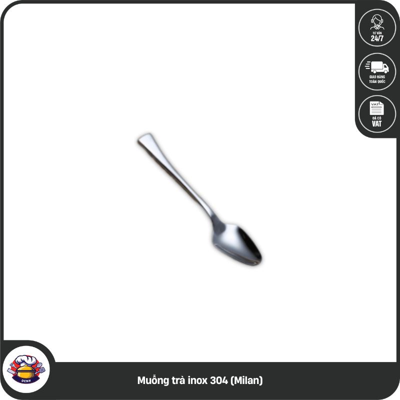 Muỗng trà inox 304 (Milan)