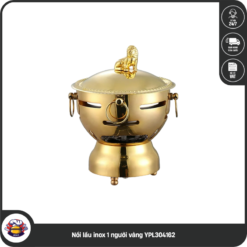 Nồi lẩu inox 1 người vàng YPL304162